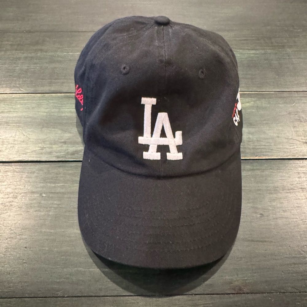 Los Angeles Dodgers Baseball Cap Charity Collaboration Black